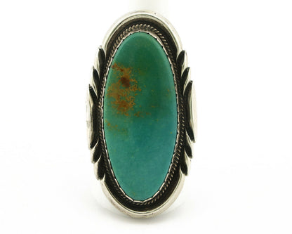 Navajo Ring .925 Silver Arizona Turquoise Artist Native American C.80's
