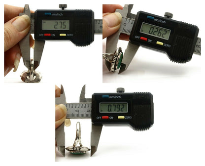 Navajo Ring .925 Silver Kingman Turquoise Handmade Native American Artist C.80's