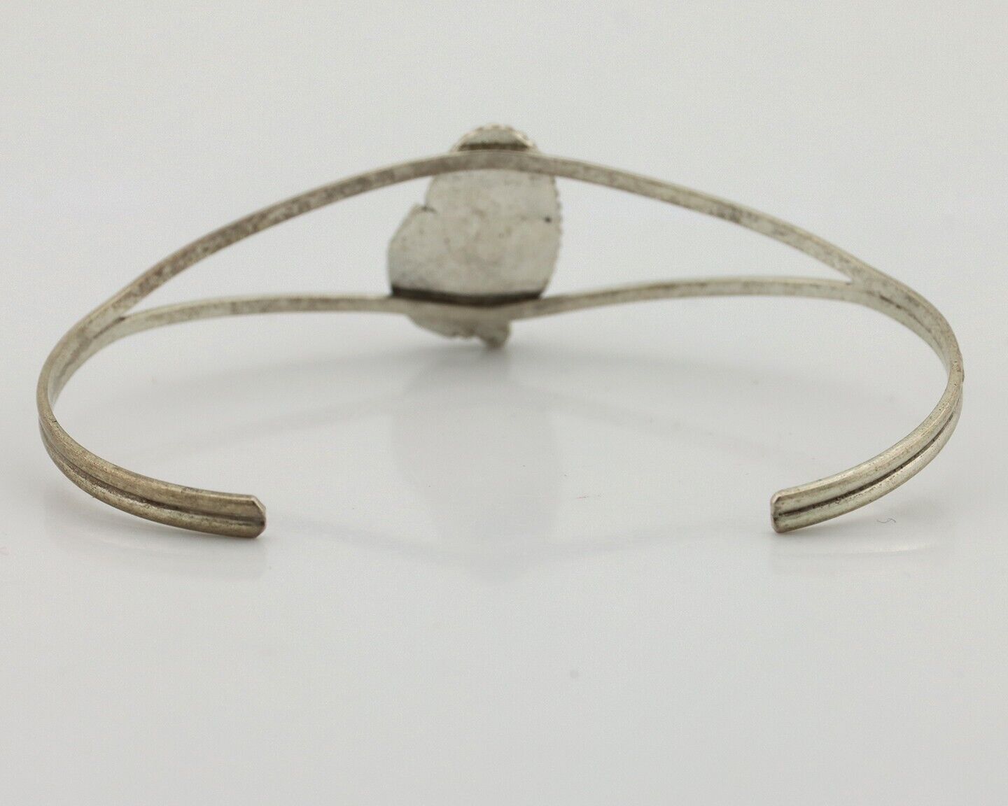 Women's Navajo Bracelet 925 Silver Natural Pink Mussel Native American C.80's