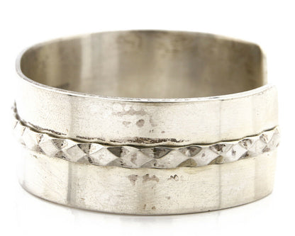 Women's Navajo Bracelet .925 Silver Handmade Artist Signed Y C.80's