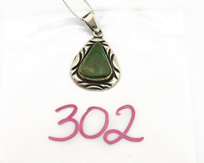 Navajo Necklace .925 Silver Royston Turquoise Signed C Montoya C.1980's