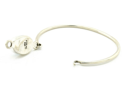 Navajo Bracelet .925 Silver Blue Arizona Turquoise Native American Artist C.90's