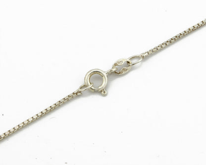 QVC Navajo Inlaid & Block Gemstone Pendant .925 Silver Handmade Signed QT .80's