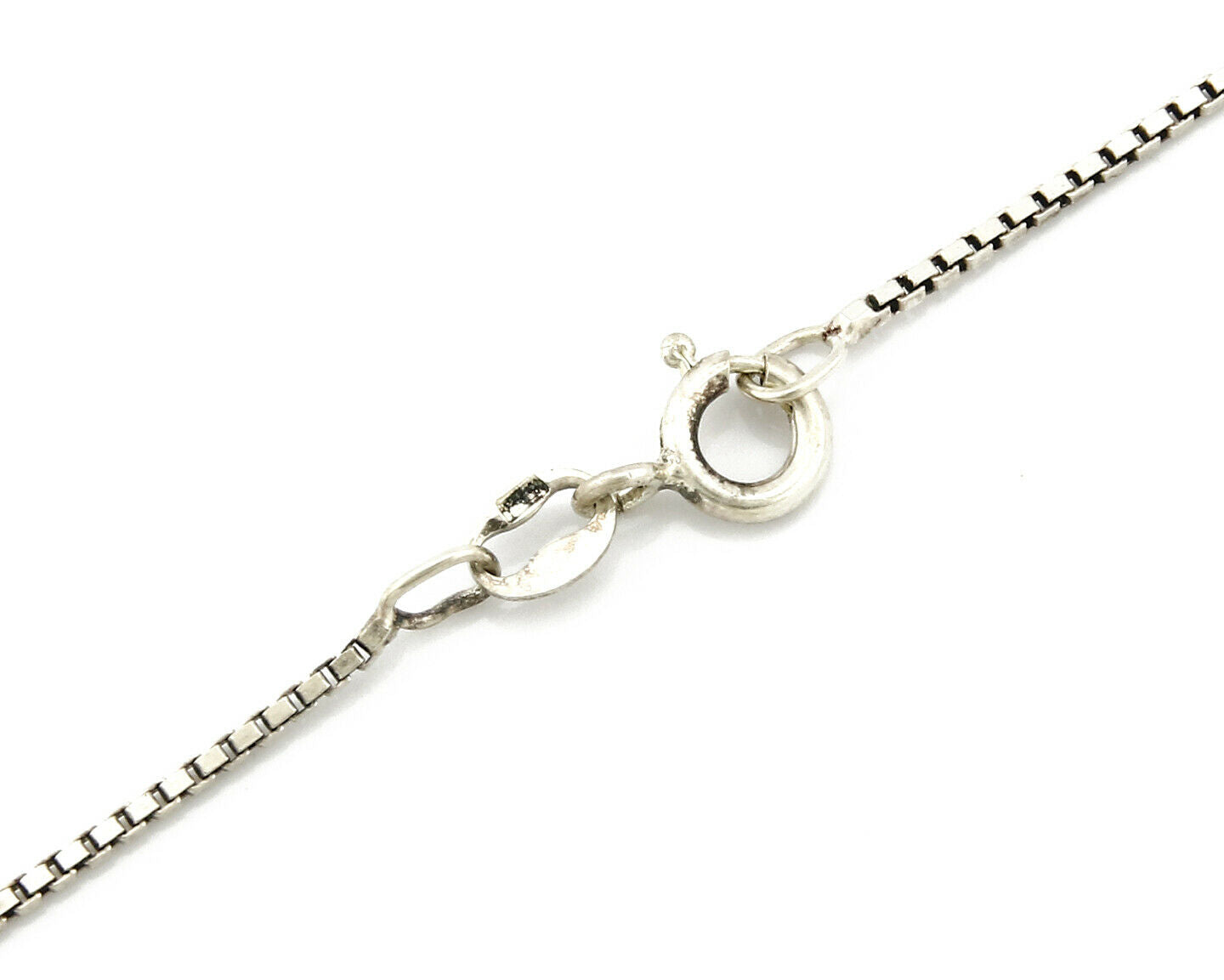 Women's Navajo Necklace .925 Silver & 14k SOLID Gold Artist C.80's Butterfly