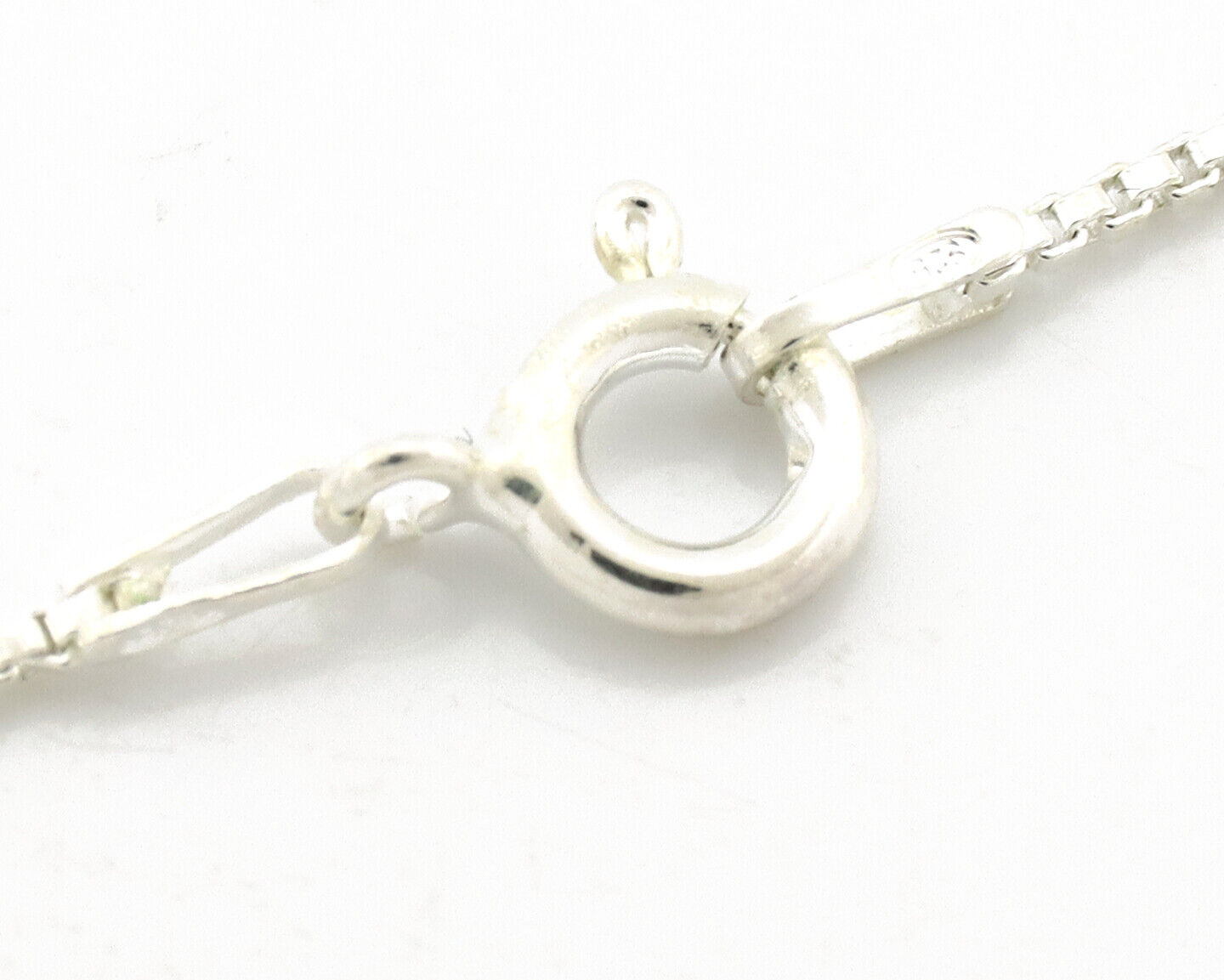 Navajo Necklace 925 Silver Kingman Turquoise Artist Signed Gecko C.80's