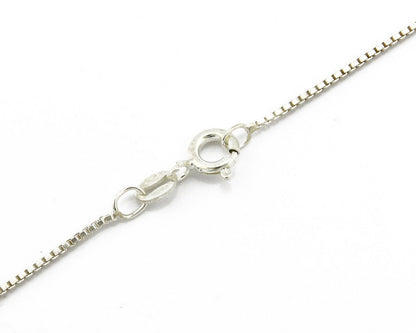 Women's Zuni Pendant .925 Silver Gemstone Signed AN Necklace