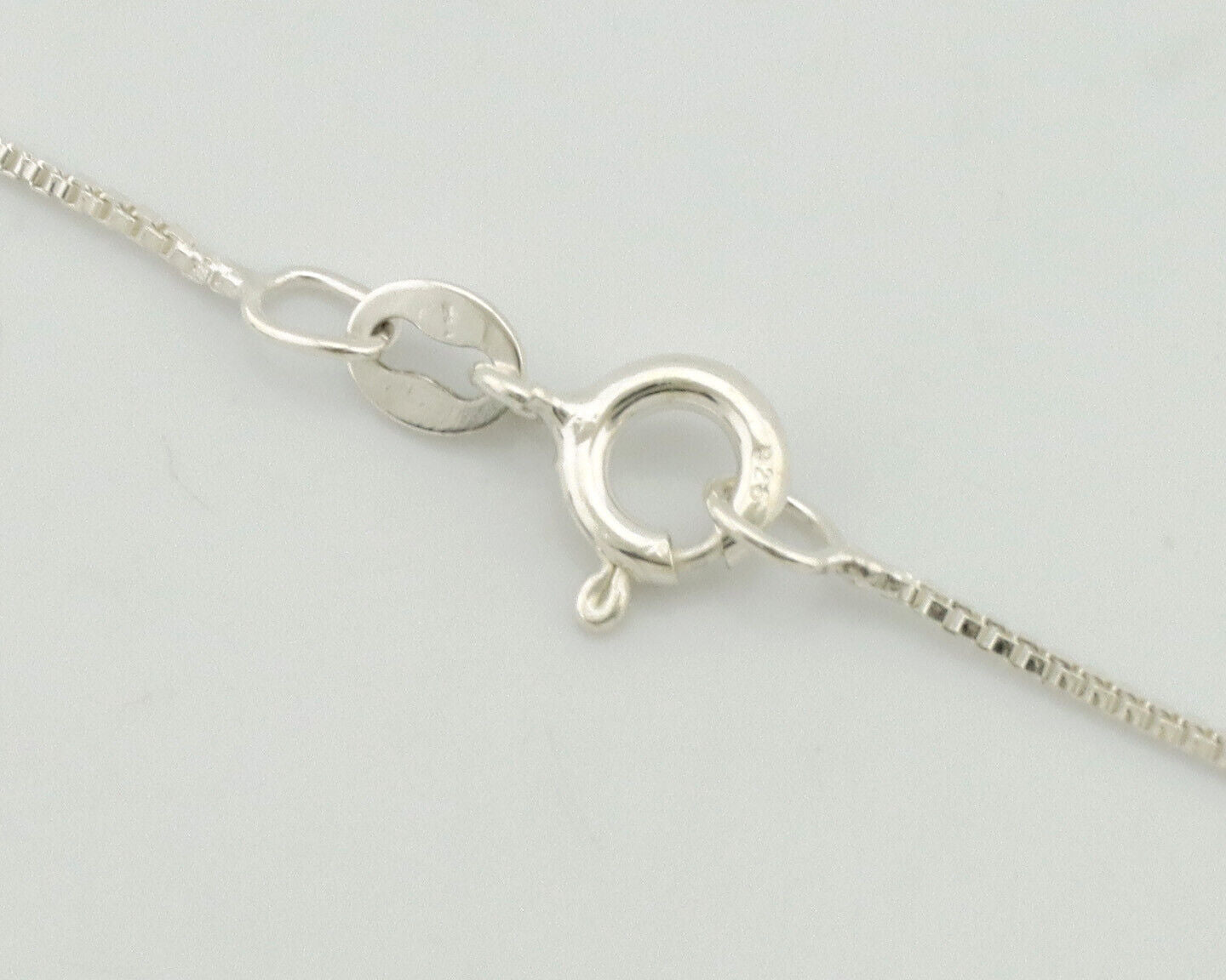 Navajo Necklace .925 Silver Arizona Turquoise Signed Gecko C.1980's