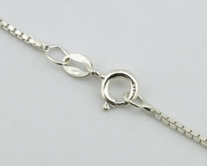 Navajo Pendant .925 Silver Blue Green Turquoise Native Artist C.80's