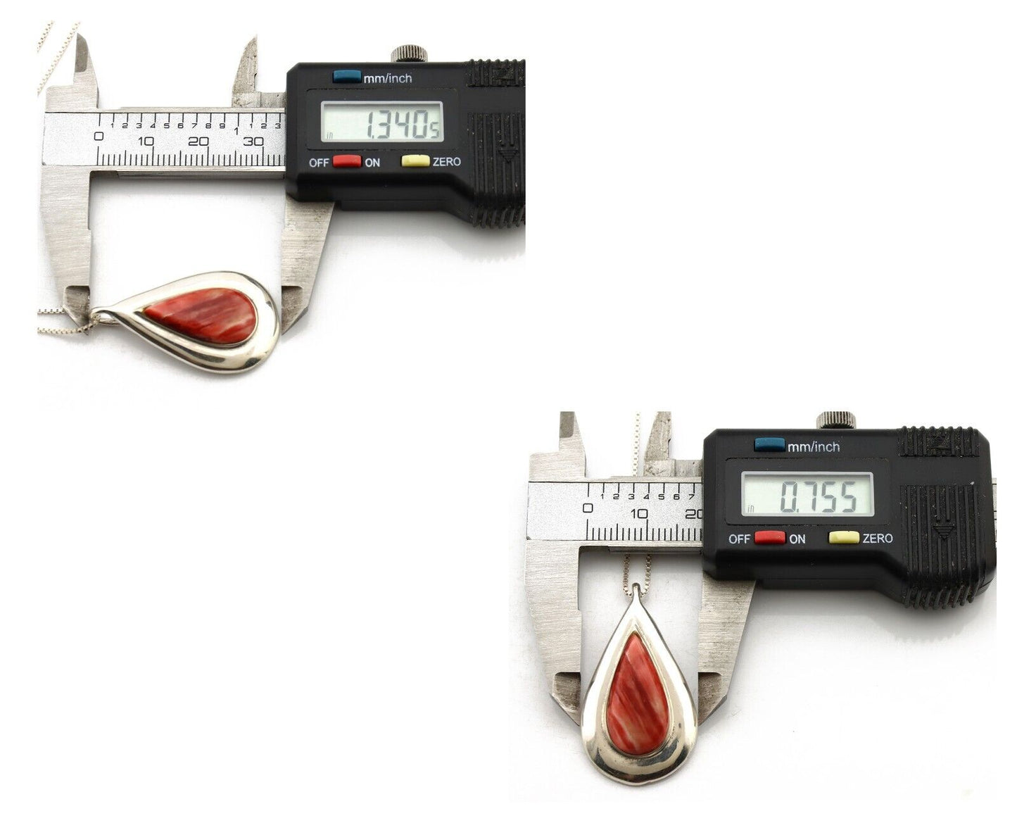 Navajo Necklace 925 Silver Natural Oyster Artist Signed ChaRay Circa 1988