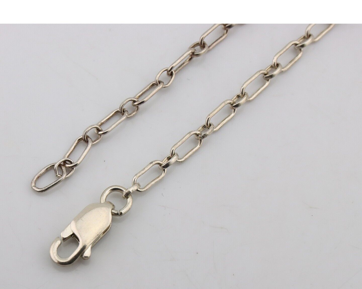 Navajo Necklace 925 Silver Natural Whole Slab Turquoise Signed Pictograph C.80's