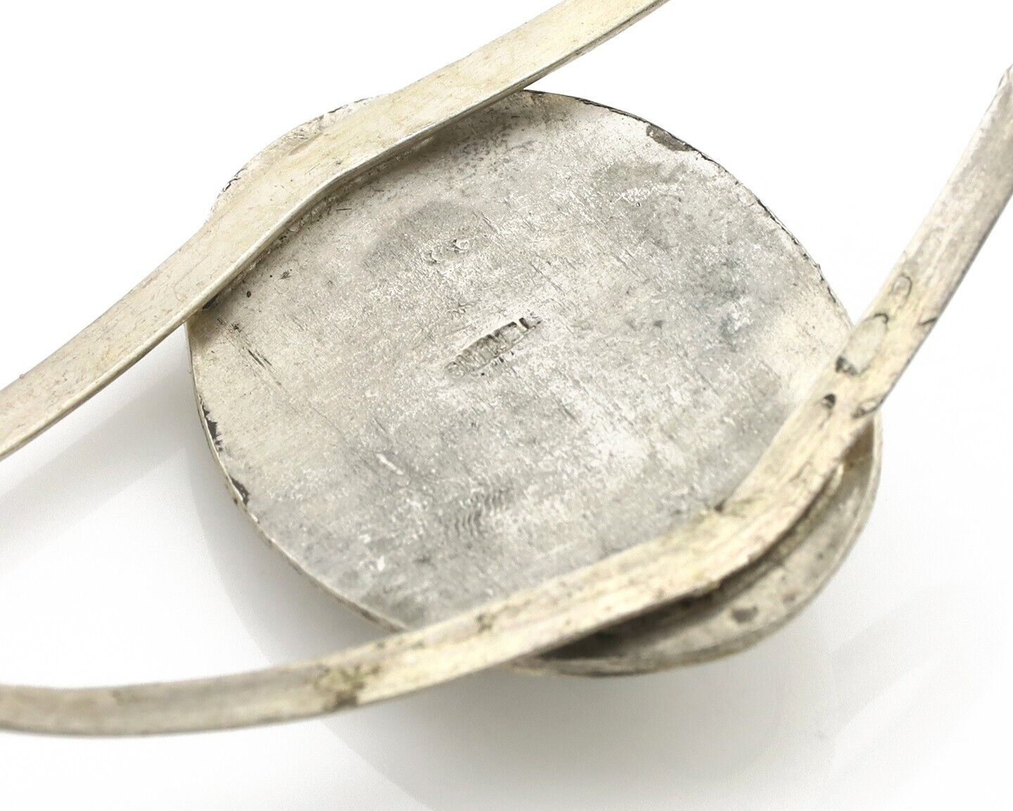 Navajo Cuff Bracelet 925 Silver Natural Turquoise Native American Artist C.80's