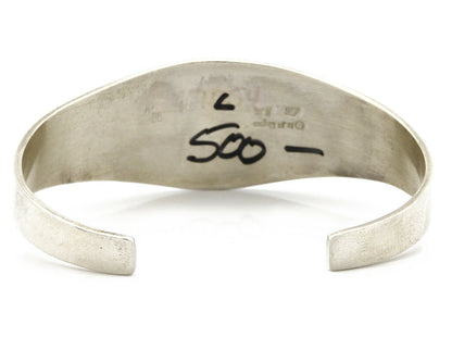 Navajo Bracelet .925 Silver & 14k Solid Gold MM Rogers and NJ Cuff C.80's