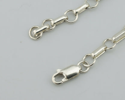 Navajo Pendant .925 Silver Green Turquoise Native American C.80's