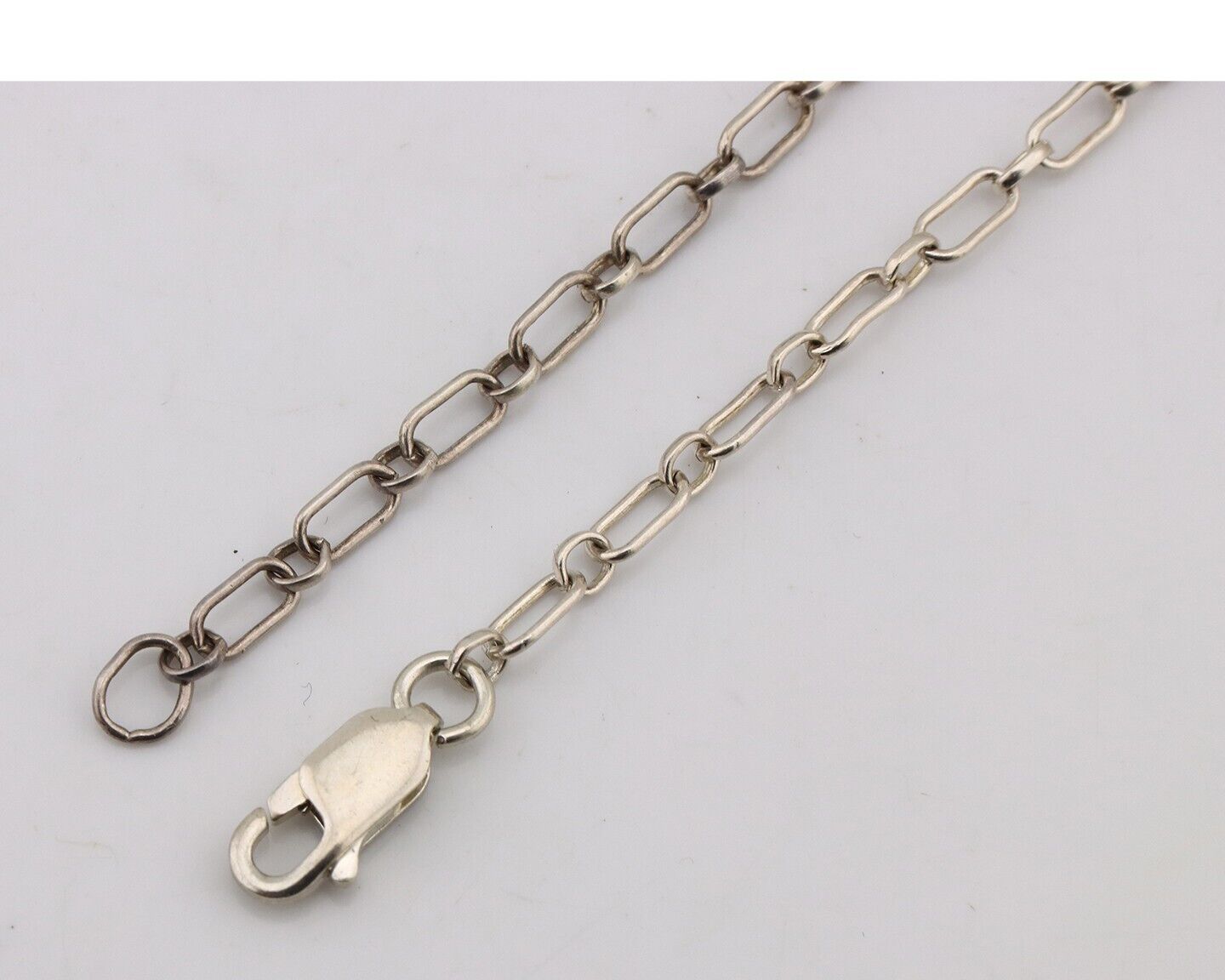 Navajo Necklace 925 Silver Natural Whole Slab Turquoise Signed Pictograph C.80's