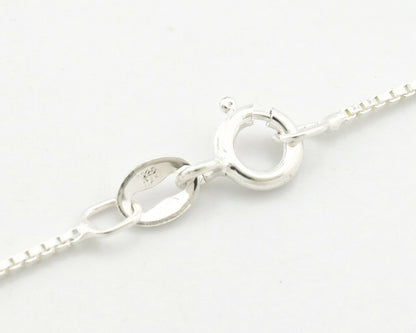 Navajo Necklace .925 Silver Royston Turquoise Signed Claw C.80's