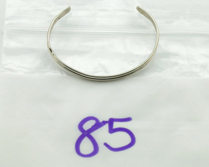 Navajo Toddler Child's Bracelet .925 Solid Silver Native American Artist C.80's