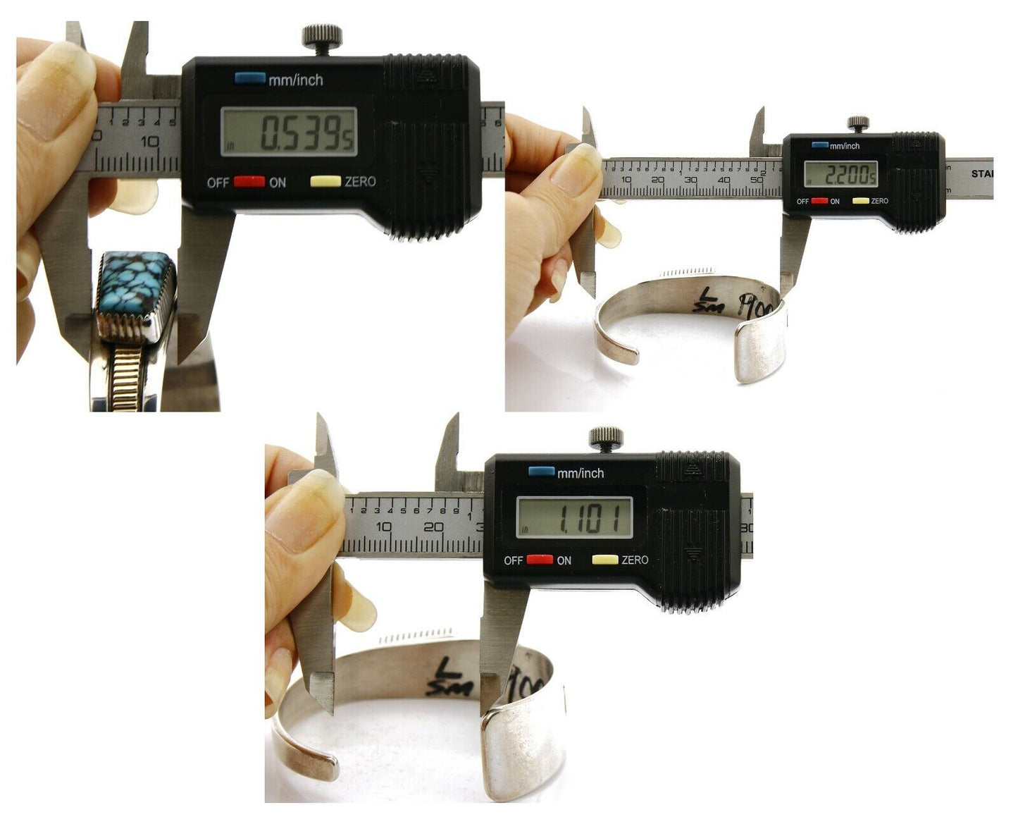 Navajo William Denetdale Bracelet 14k SOLID Gold & .925 Silver C.80's