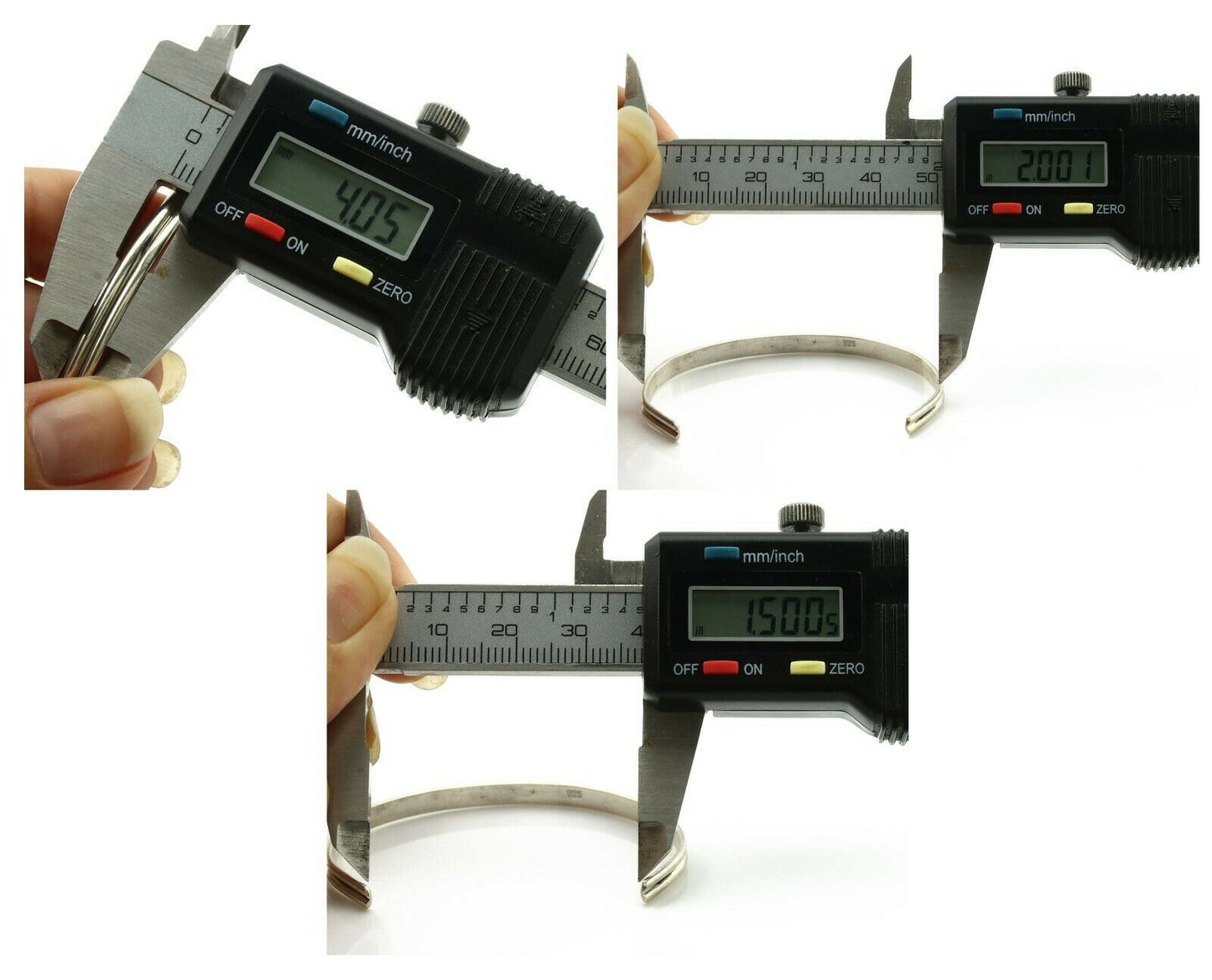 Navajo Toddler Child's Bracelet .925 SOLID Silver Native American Artist C.90's