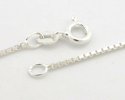 Navajo Necklace .925 Silver Kingman Turquoise Signed WP C.1980's