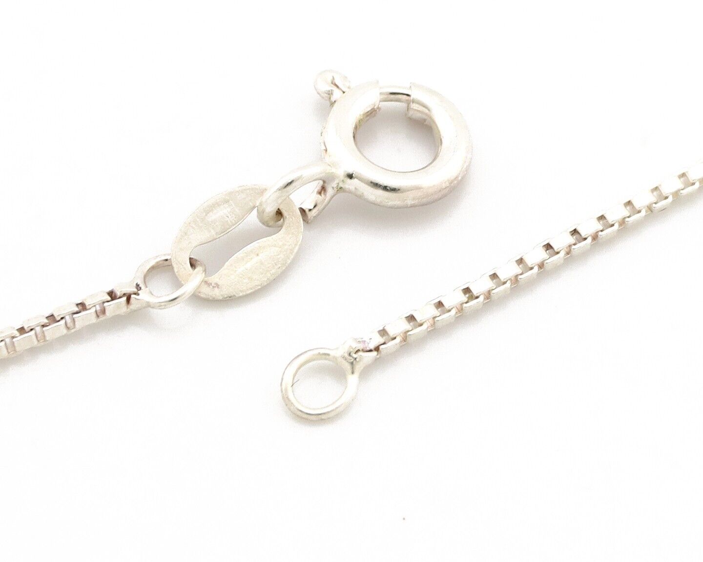 Navajo Necklace 925 Silver Natural Oyster Artist Signed ChaRay Circa 1988