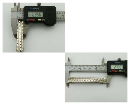 Women's Navajo Hair Clip .925 Silver Handmade Native Artist C.80's