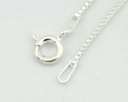 Navajo Necklace .925 Silver Kingman Turquoise Signed V C.1980's