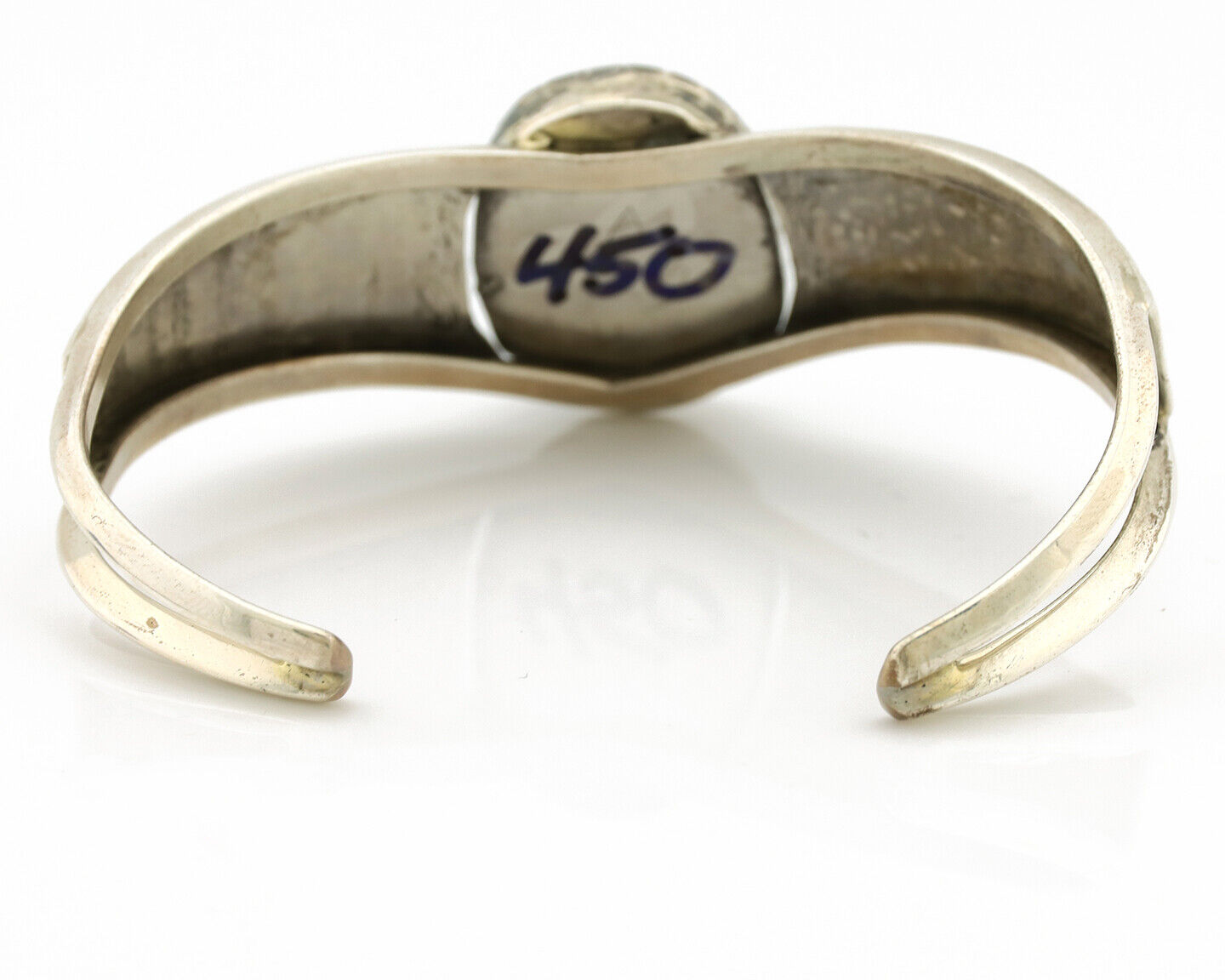 Women's Navajo .925 Silver Nevada Turquoise Native American Artist C.80's