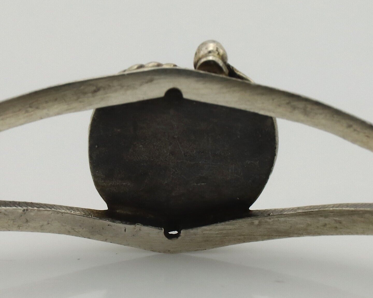 Women's Navajo Bracelet 925 Silver Natural Pink Mussel Native American C.80's