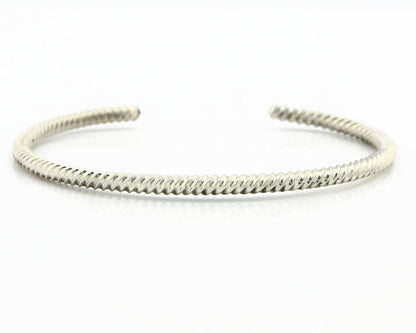 Navajo Handmade Bracelet .925 Silver Native Artist TAHE C.80's