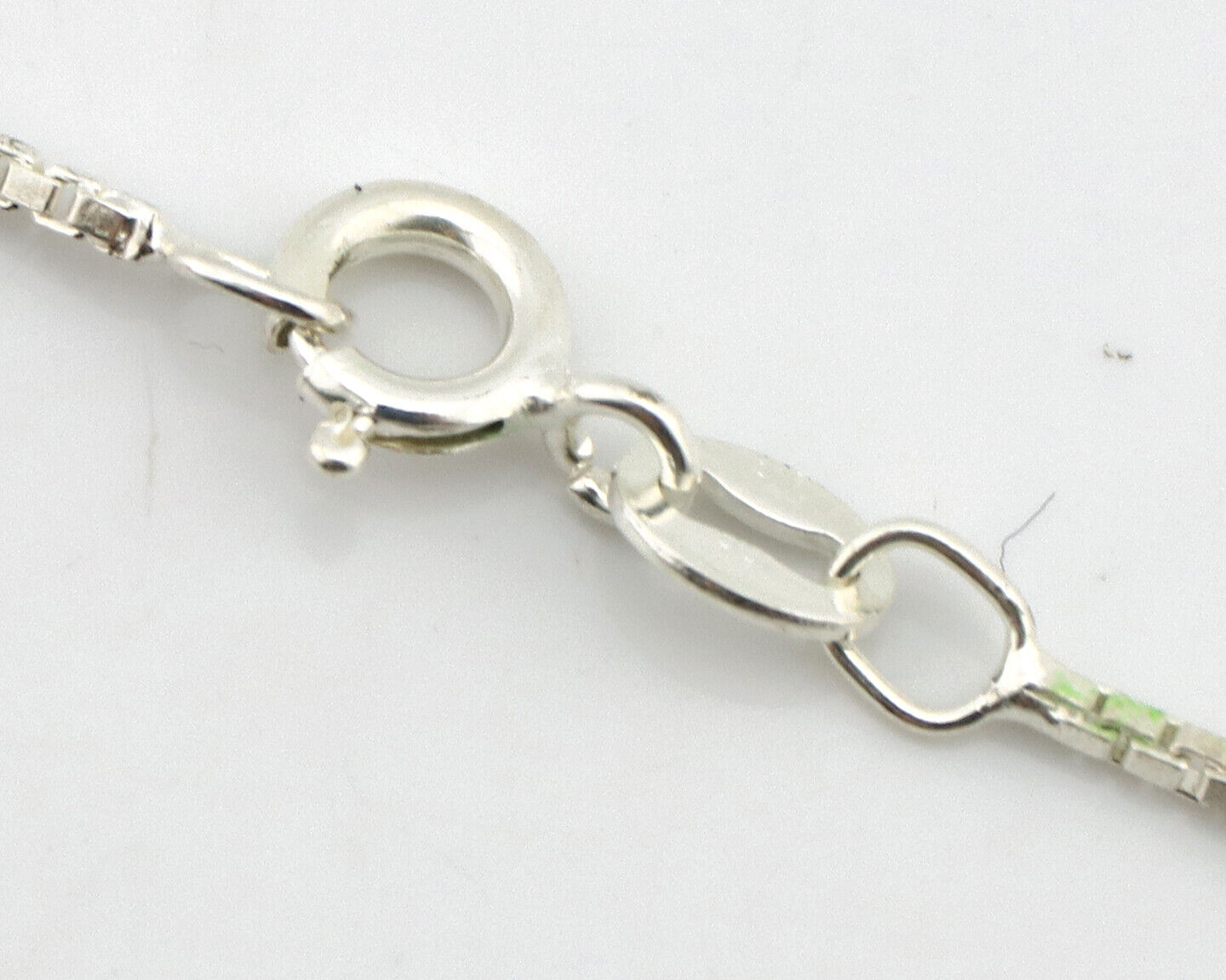 Zuni Handmade Cross Necklace 925 Silver Natural Gemstone Signed C. IULE C.80's