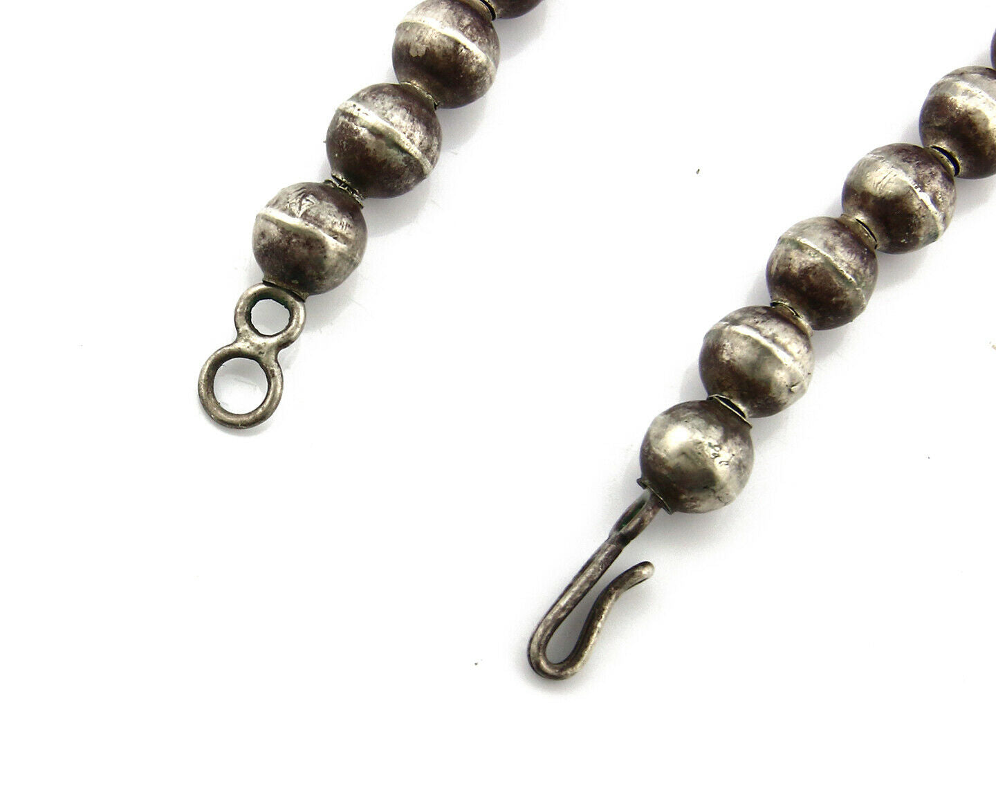 Women's Navajo Necklace .925 Silver Blue Diamond Turquoise C.1968