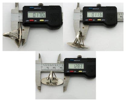 Navajo Ring 925 Silver Turquoise & Coral Signed Circle JW C.80s