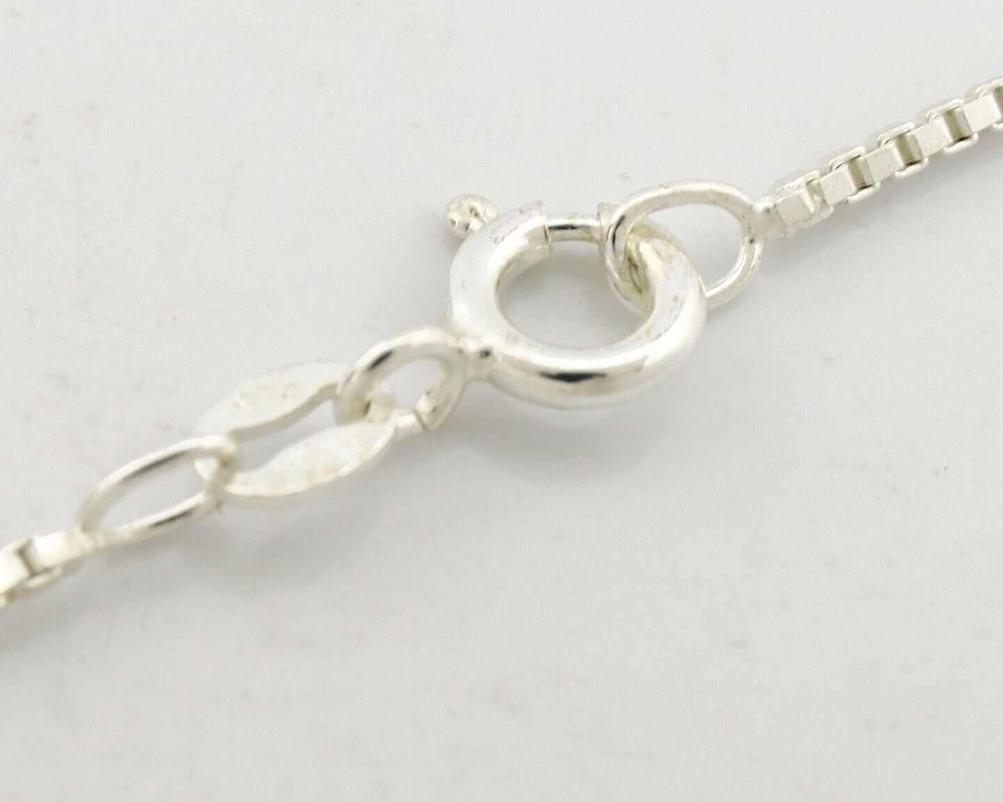Navajo Necklace .925 Silver Sleeping Beauty Signed Anna Begay C.1980's
