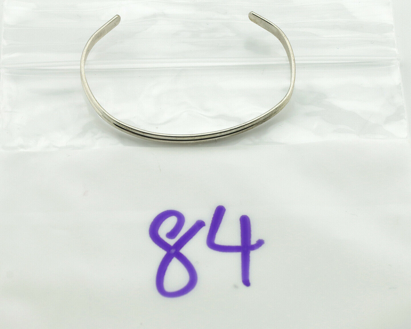 Navajo Toddler Child's Bracelet .925 Solid Silver Native American Artist C.80's