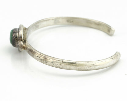 Navajo Bracelet .925 Silver Royston Turquoise Native American Artist C.90's