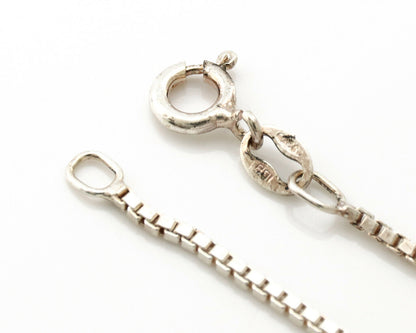 Navajo Necklace .925 Silver Spiderweb Turquoise Artist Signed C Montoya C.80's