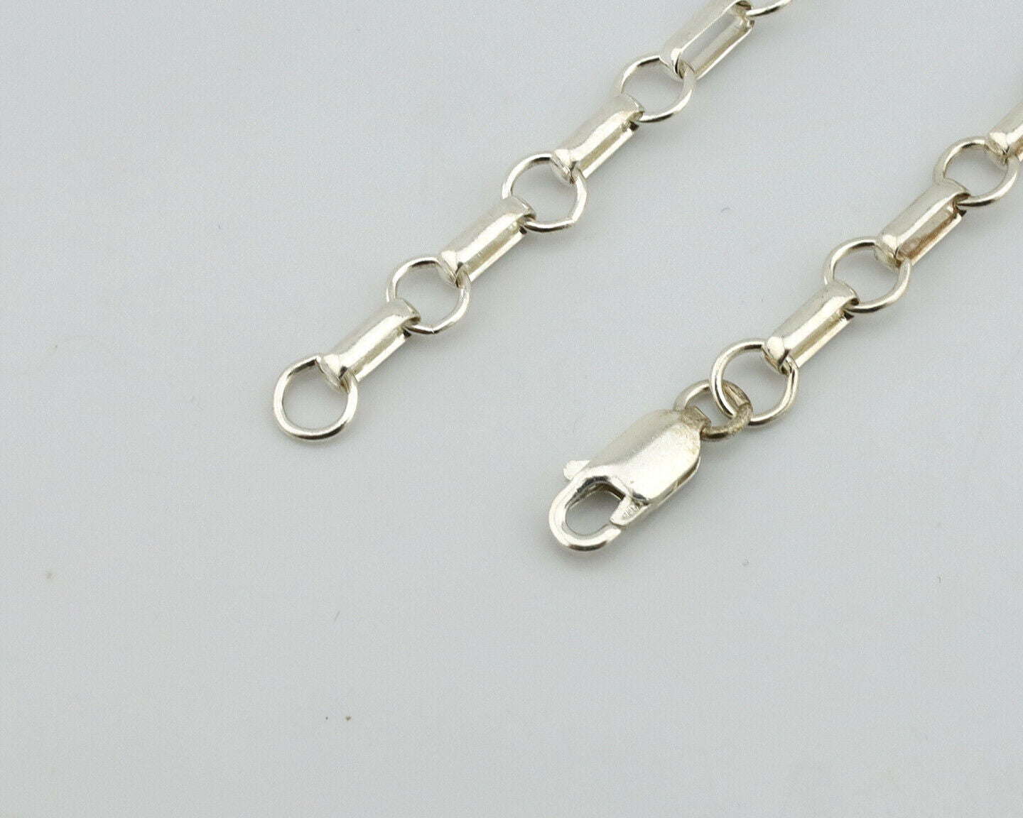 Navajo Pendant .925 Silver Spiderweb Turquoise Native American C.80's