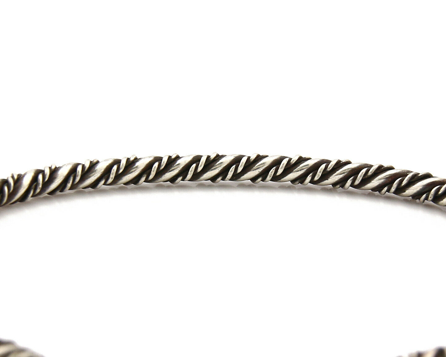 Navajo Bracelet .925 Silver Handmade American Artist Circa 70's