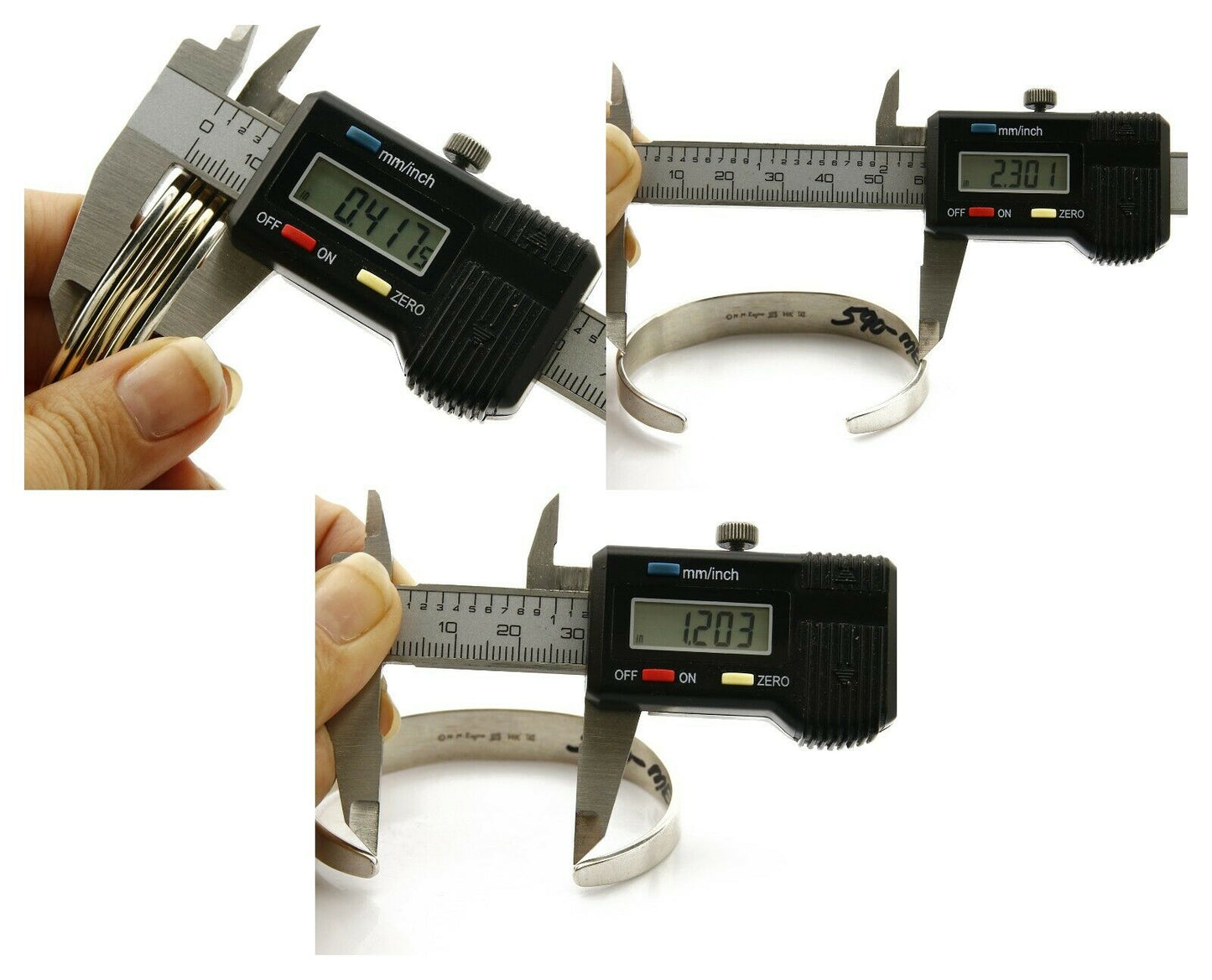 Navajo Bracelet .925 Silver & 14k Solid Gold MM Rogers and TAS Cuff C.80's