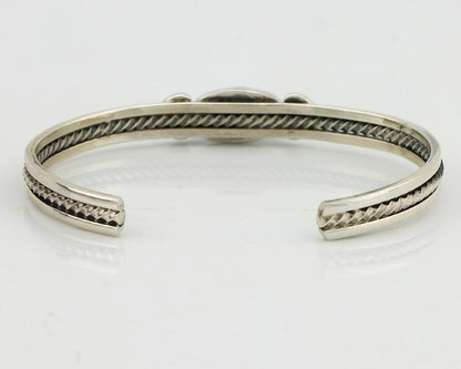 Women's Navajo .925 Silver Kingman Turquoise Artist Inca MFG Circa 1990's