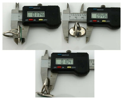 Navajo Ring .925 Silver Blue Turquoise Native American Artist Handmade C.80's