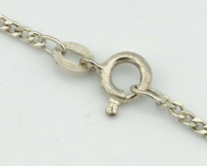 Navajo Pendant .925 Silver Southwest Turquoise Native Artist C.1980's