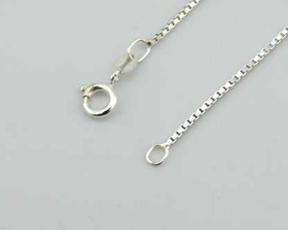 Navajo Pendant .925 Silver Natural Turquoise Artist Signed AB C.80's