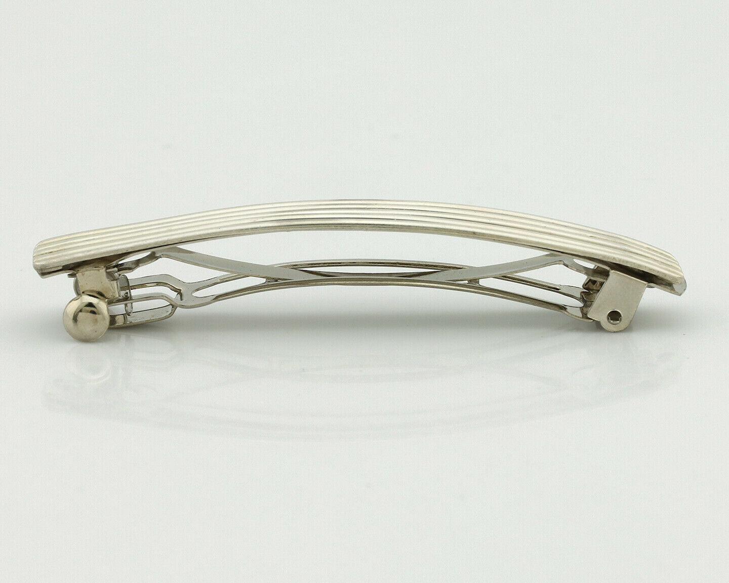 Women's Navajo Hair Clip .925 Silver Handmade Native Artist C.80's