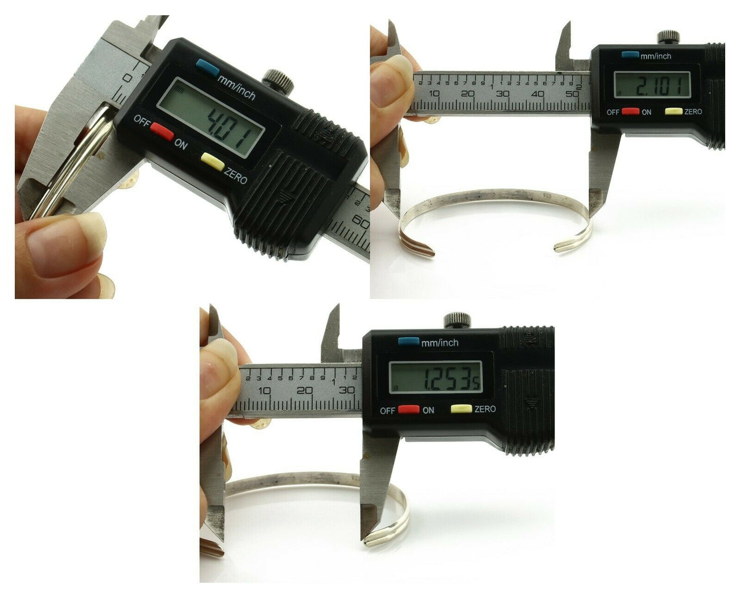 Navajo Toddler Child's Bracelet .925 Solid Silver Native American Artist C.80's