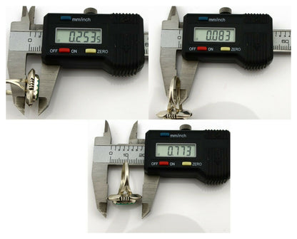 Navajo Ring .925 Silver Kingman Turquoise Artist Signed Apache C.80's