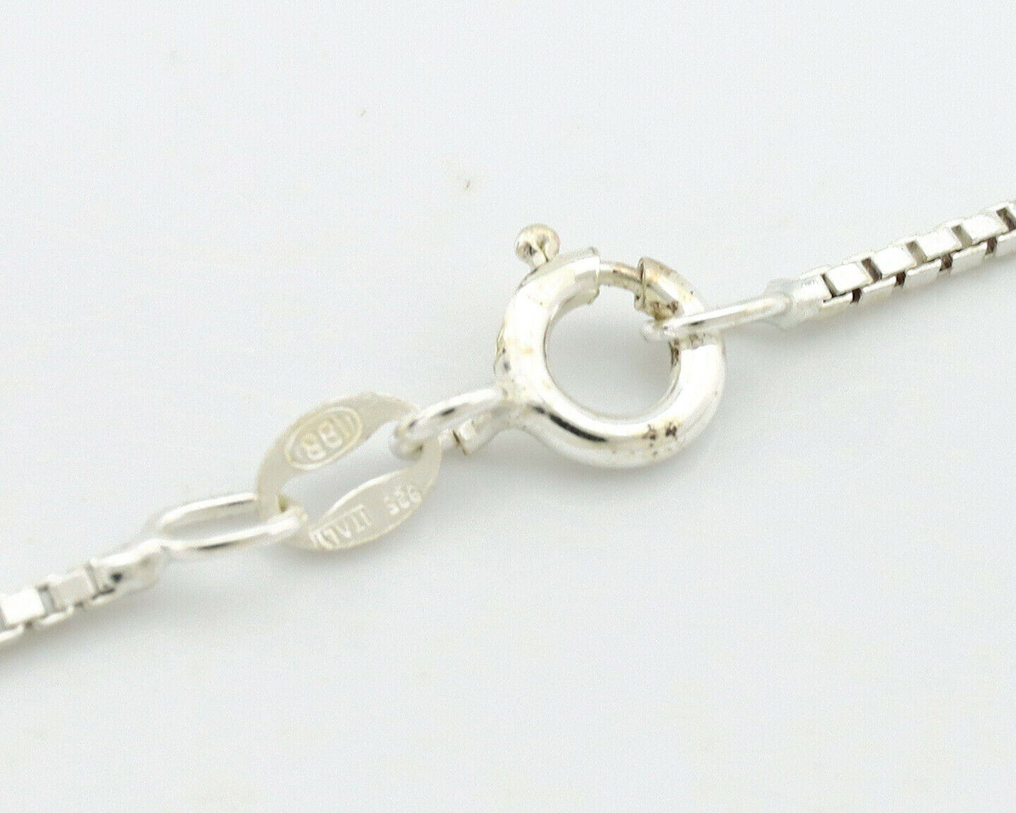 Navajo Necklace .925 Silver Natural Turquoise Signed Doug Zachary C.1980's