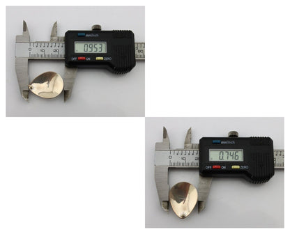 Navajo Earrings 925 Silver Blue Spiderweb Turquoise Native American Artist C90s