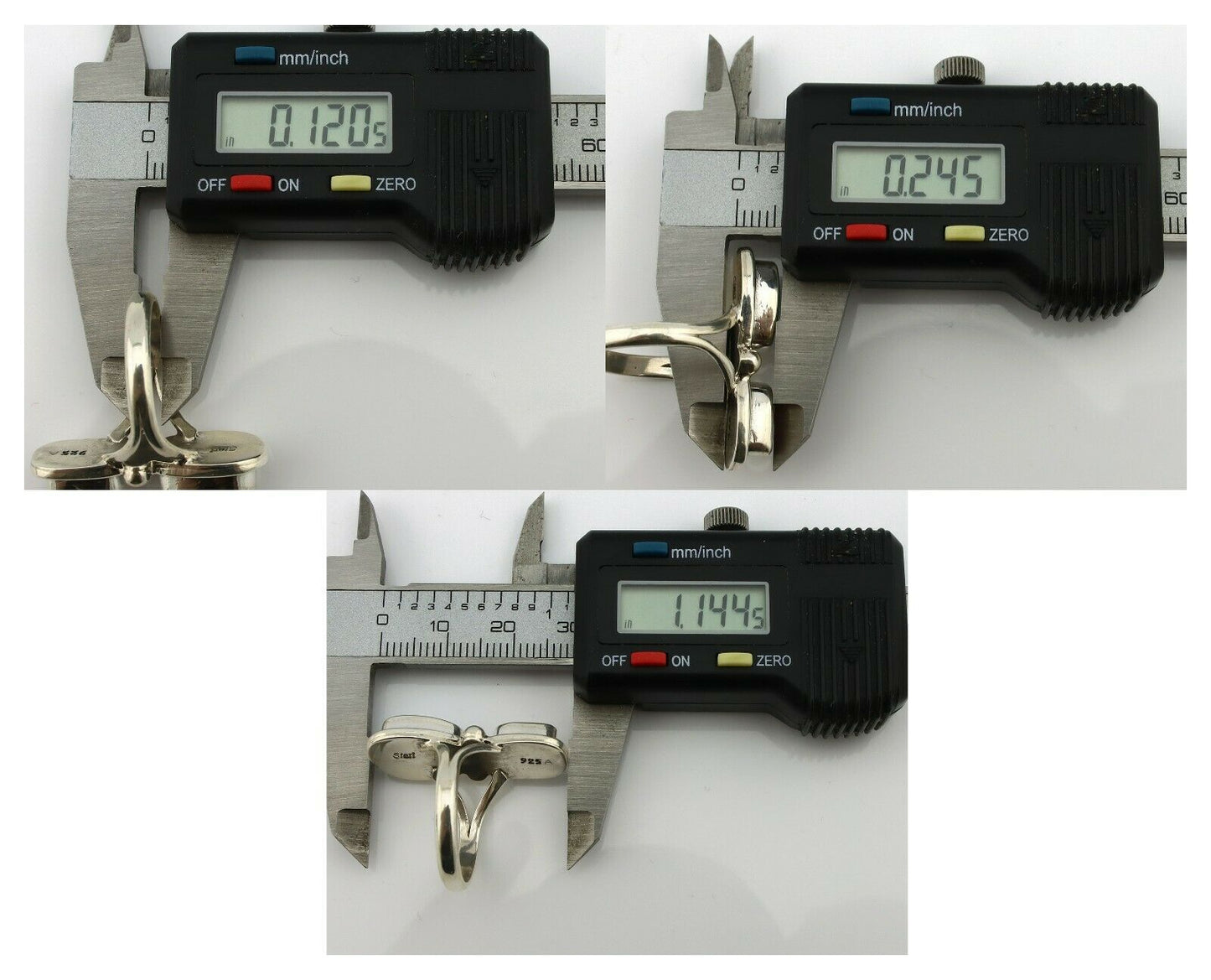 Navajo Ring .925 Silver Blue Turquoise & Red Coral Native American Artist C.80's