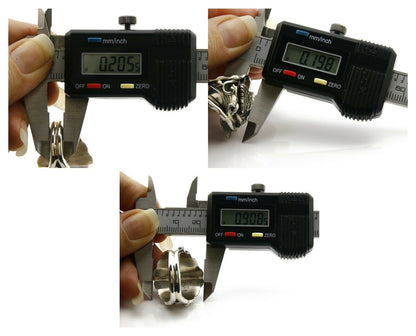 Navajo Eagle Ring .925 SOLID Silver Handmade Signed Artist S Circa 1980's